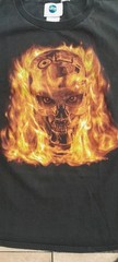 Vintage Terminator 2 Shirt Mens XXL Black Universal Studios Battle Across Time