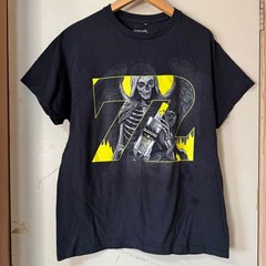 Metallica Concert Shirt Mens L Black M72 Tour 2023 Blackened Skull Graphic Tee