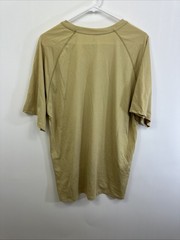 Adidas Climate GT Georgia Tech Football Men’s Large Gold Dry Fit T-Shirt DX2436