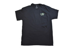 U.S. Fishing Co. Mens Big Bites Fishing Club Funny Black Shirt New S-3XL