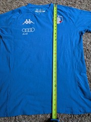 Kappa Fisi Equipment Italia Audi Blue Logo Shirt Men’s XXL