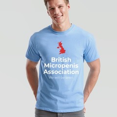 British Micropenis Association Unisex T Shirt Funny Embarrassing Stag Do