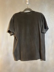 Men’s gray blue red graphic T-shirt size medium