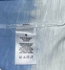 NWT Aeropostale Mens, Young Mens T-Shirt Small Blue & White Ombré Short Sleeves