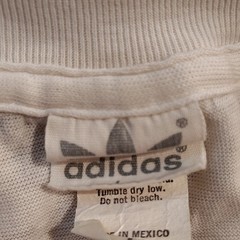 adidas The Essence of Sports Cologne and Aftershave White Graphic Crew Neck T L