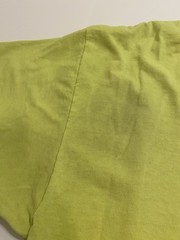 Gildan Blank Neon Yellow T-Shirt Mens 4XL Short Sleeve Crew Neck Cotton Blend