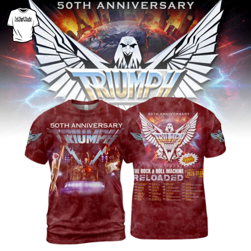 Triumph BAND T Shirt aop size S-5XL 809DO5