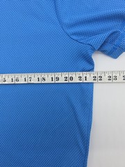 Alive T-Shirt Men Large Blue Solid Running Gym..#40874