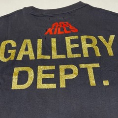 Gallery Dept ATK Skull Wings Graphic T-Shirt Black Size Small 100% Authentic Men