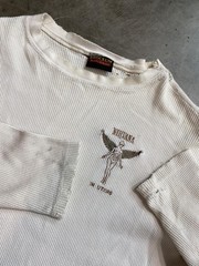 Vintage 90s Nirvana In Utero Tour Thermal long sleeve XL 23X28 distressed