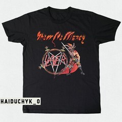 Slayer Show No Mercy Unisex Black T-shirt Size S-5XL