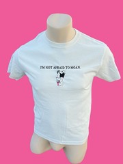 Tom Of Finland Inspired Art bottom custom embroidery mens white cotton T-shirt