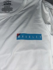 White Hurley Long Sleeve Swim Beach Outdoor Shirt Men’s XXL 2XL