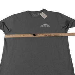 Grove XXIII Peter Millar Crown Pima Cotton Grey Crown T Shirt Men’s XL NWT