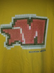 Mecca Street Code T-Shirt Size XL Men’s Yellow Streetwear 90s Hip Hop Y2K Grunge