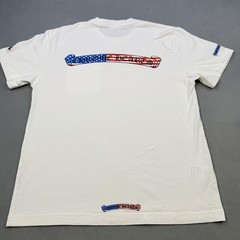 Chrome Hearts Shirt Mens Large White Matty Boy American Flag Pocket Patriotic