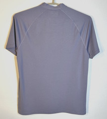 RHONE Men’s Medium light Purple Stretch Short Sleeve Delta Pique Henley