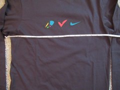 NIKE Peace, Love & Swoosh Long Sleeve T-Shirt Sz S Small Black NWT