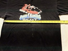 Power Rangers Lost Galaxy Shirt XL Promo Y2K RARE