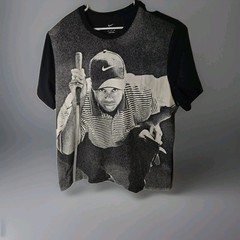 Nike Golf Tiger Woods Poster T-Shirt Black DQ8129-010 Men’s Size XXL