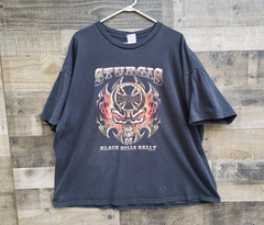 🔥 Sturgis Black Hills Rally 2005 Ride Hard Skull Shirt Men’s 3XL Good Sports