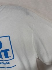 Bud Light Official Beer Sponsor NFL Short Sleeve T-Shirt Men’s Large White