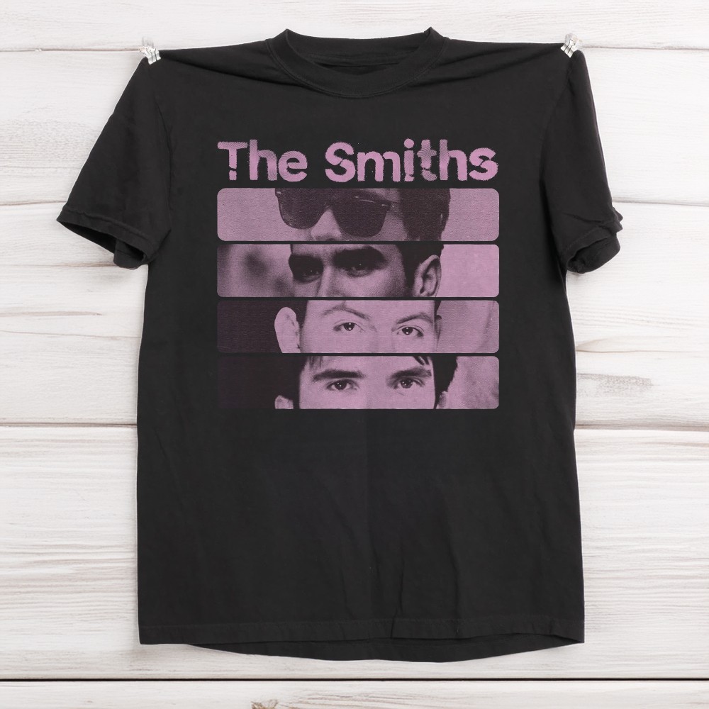 The Smiths Shirt, The Smiths 90s T-shirt, Retro Music Fan Gift Black T-shirt