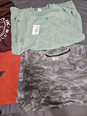 Gymshark Oversized T-shirts Mens Size Large Lot Of 8 Shirts Huge Lot EUC