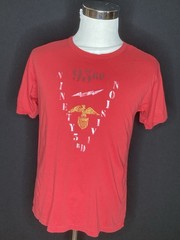 Men’s Double RL RRL Ralph Lauren 93rd Division Aviation Military T-Shirt Sz L