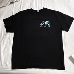 HIDDEN x Asics Running Man Graphic Men’s Black Short Sleeve T-Shirt Size XL