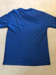 Sport-Tek Shirt Adult Medium Short Sleeve Activewear Blue Casual Tee