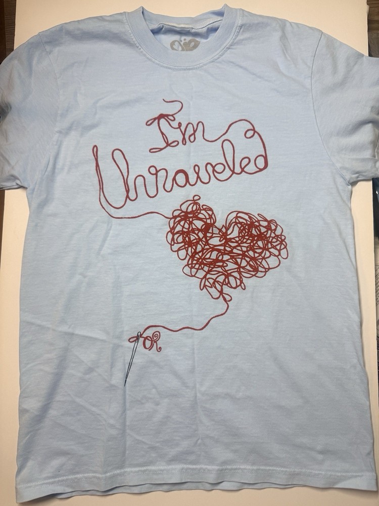 Size M Olivia Rodrigo I’m Unraveled The Cure Gallery Exclusive LA Pop-Up Shirt