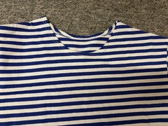 Russian Paratrooper Blue Telnyashka Short Sleeve T-Shirt – 36-38″ Chest/Small