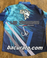 Pro Fishing Shirt 1/4 Zip Bacurato Los Torreones Mexico Pro Steel Active Wear