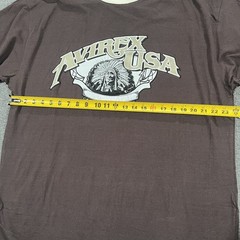 Avirex USA Vintage Y2K Wolfpack Native American Headdress T-Shirt Mens Size XL