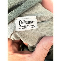 Kuhl quarter-zip short-sleeve pullover shirt olive green color contrast Medium