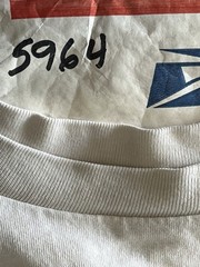 Billabong T Shirt Mens Medium White Wave Logo Quality Surf Beach See All pics
