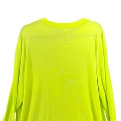 Dickies Mens Neon Work Shirt XLT Traffic Neon Cooling Durable Outdoor Safety