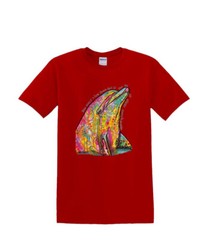 T-Shirt S to 2XL 3XL – NEON DOLPHIN sealife nautical adult