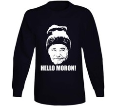 Grumpy Old Men Movie Quote Hello Moron Fan Cool T Shirt
