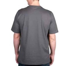 Kirkland Signature Men’s Pima Cotton Slub Tee, Gray, Size S