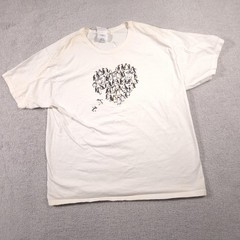 Vintage Discovery Channel Store Shirt Mens Extra Large Penguin Heart Graphic 90s