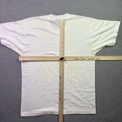 Peace Sign Graphic T Shirt Men L Hanes Beefy Hippie Love Boho Single Stitch USA