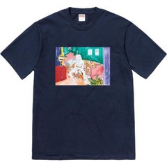 Supreme Bedroom Tee Red Navy Heather Grey F/W 18