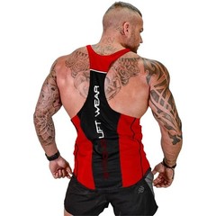 Men’s Gym Tank Top Muscle Shirt Sleeveless T Shirt Workout Fitness Training Tee