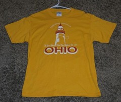 New OHIO MARBLEHEAD LIGHTHOUSE Great Lakes Oldest Lake Erie T-Shirt Adult Medium