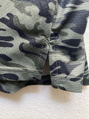 Kenneth Cole Active T Shirt Large Green Camo Crew Neck Tech SS Tee NWT $49