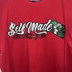 BACK PACK BOYS CARTEL MONEY CO. Self Made XL T Shirt