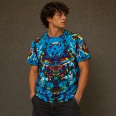 Hand Dyed Tie Dye T Shirt Unisex XXXL For Men And Women