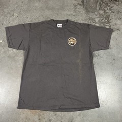 Vintage Grizzly Bear T Shirt Mens XL Gray Flaws Discovery Channel Preowned